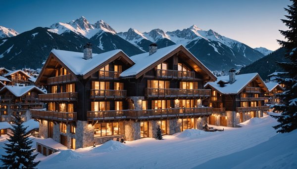 Découvrez les chalets de luxe à louer à courchevel